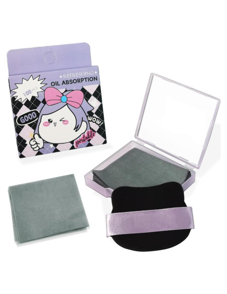 Papel Absorbente de Aceite BOROLA 100 Hojas con Espejo Papel Absorbente de Aceite BOROLA 100 Hojas con Espejo