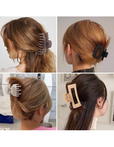 Garras y Clips de Cabello NEW LIVE - Antideslizantes, 16 Piezas