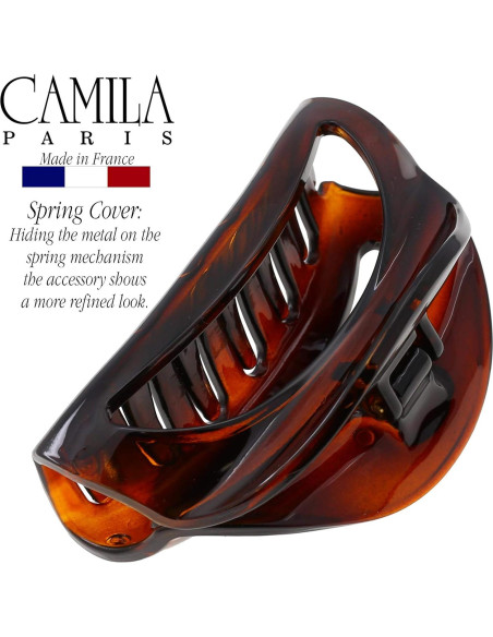 Clip para el cabello Camila Paris CP1561 8.25 cm tortuga Clip para el cabello Camila Paris CP1561 8.25 cm tortuga