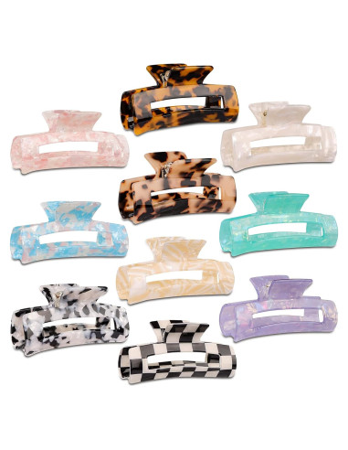 Clips de Garra para Cabello Magicsky - 10 Pcs Multicolor