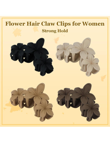 Pinzas de Pelo Grandes Ondder - 11.43 cm Antideslizantes