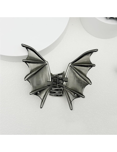 3 Clips de Pelo de Metal en Forma de Araña Parcce - 8.4 a 11.2 cm 3 Clips de Pelo de Metal en Forma de Araña Parcce - 8.4 a 11.2 cm