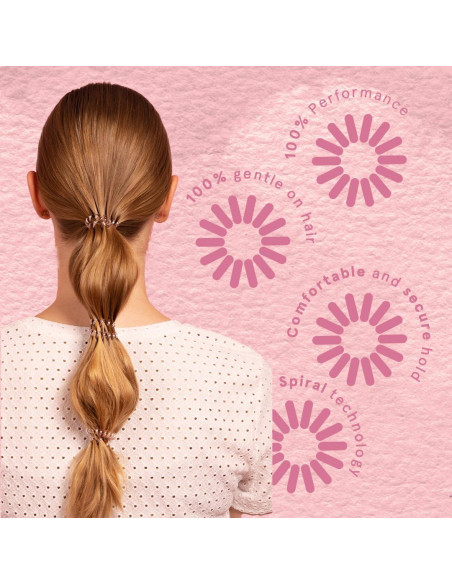 Gomas Espirales para el Cabello Invisibobble Original x3 Marrón Gomas Espirales para el Cabello Invisibobble Original x3 Marrón