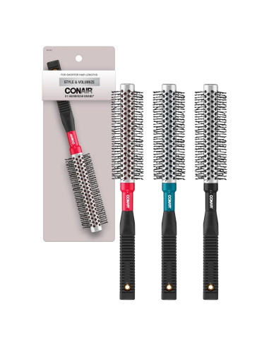 Cepillo Redondo Metálico Conair 12 Filas - Secado Rápido