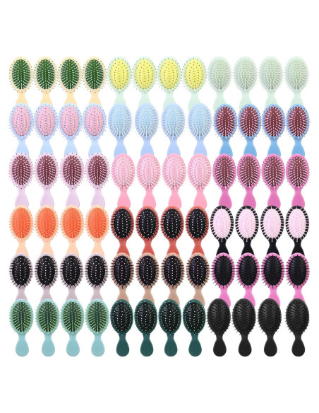 72 Cepillos Desenredantes FoldTier para Cabello Húmedo y Seco 72 Cepillos Desenredantes FoldTier para Cabello Húmedo y Seco