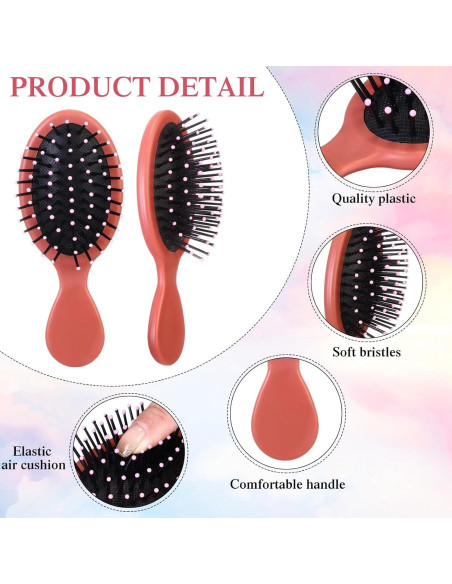 72 Cepillos Desenredantes FoldTier para Cabello Húmedo y Seco 72 Cepillos Desenredantes FoldTier para Cabello Húmedo y Seco