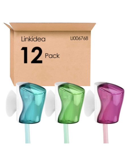 Cubiertas de Cabeza de Cepillo de Dientes Linkidea 12 Pzs Cubiertas de Cabeza de Cepillo de Dientes Linkidea 12 Pzs