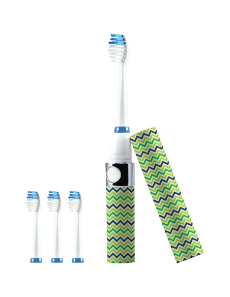 Cepillo de dientes sónico Pursonic S53 portátil verde 22000 RPM Cepillo de dientes sónico Pursonic S53 portátil verde 22000 RPM