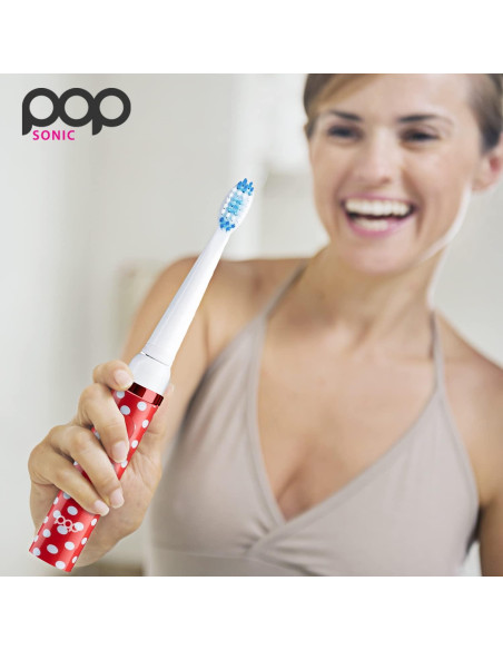 Cepillo de Dientes Eléctrico Pop Sonic Go Sonic - 2 Velocidades Cepillo de Dientes Eléctrico Pop Sonic Go Sonic - 2 Velocidades