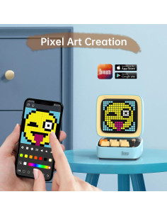 Divoom Ditoo Altavoz Bluetooth Retro 16x16 LED Azul 2