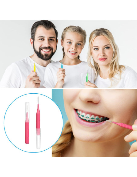 Cepillo Interdental RAZOKO 88 Unidades 2mm a 3mm Suave Cepillo Interdental RAZOKO 88 Unidades 2mm a 3mm Suave
