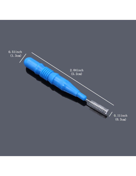 Cepillo Interdental ewinever EB3004-B Rojo y Azul 50 Unidades Cepillo Interdental ewinever EB3004-B Rojo y Azul 50 Unidades