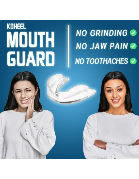 Protector Bucal KOHEEL para Bruxismo - Tamaño Pequeño Protector Bucal KOHEEL para Bruxismo - Tamaño Pequeño