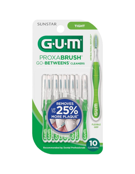 Limpiadores Interdentales GUM Proxabrush 872H - 10 Unidades Limpiadores Interdentales GUM Proxabrush 872H - 10 Unidades