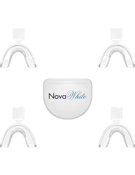 Bandejas de Blanqueamiento Dental NovaWhite - 4 Moldables Bandejas de Blanqueamiento Dental NovaWhite - 4 Moldables