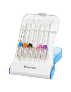 Consejos de Reemplazo Waterpik HT004 con Estuche y 6 Piezas