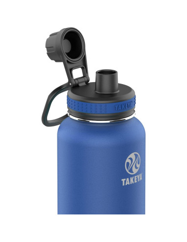 Botella de Agua Aislada Takeya Originals 1.18L Azul Marino