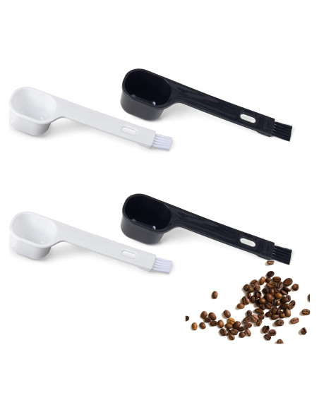 Juego de 4 Cucharas de Café con Cepillo Sunta 25 ml Juego de 4 Cucharas de Café con Cepillo Sunta 25 ml