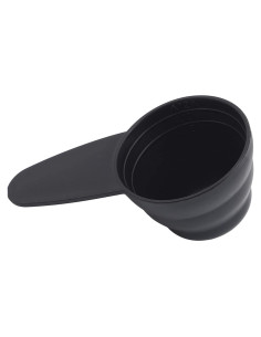 Cuchara Medidora de Plástico Negro Htppzjr para Café y Té