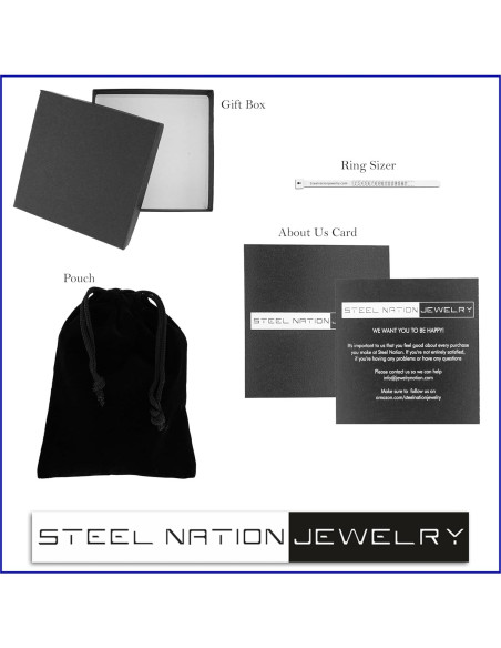 Pulsera de Acero Inoxidable Marrón para Hombre 21.5 cm - Steel Nation Pulsera de Acero Inoxidable Marrón para Hombre 21.5 cm - Steel Nation