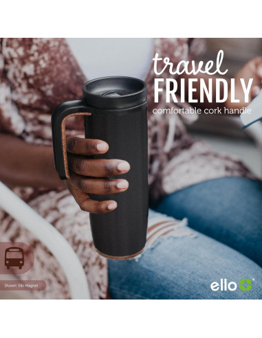 Taza de Viaje Ello Magnet 532ml Acero Inoxidable Aislada