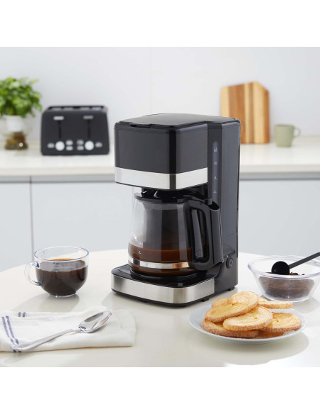 Cafetera de Goteo Amazon Basics 12 Tazas Apagado Automático Cafetera de Goteo Amazon Basics 12 Tazas Apagado Automático