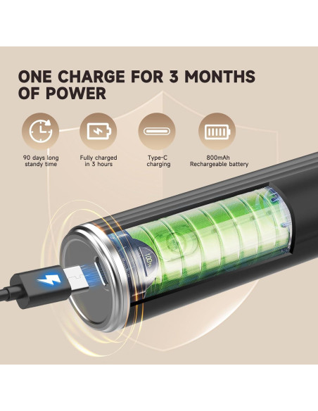 Espumador de Leche Eléctrico PIMKBAYBE con 3 Velocidades y 3 Batidores de Acero Inoxidable Espumador de Leche Eléctrico PIMKBAYBE con 3 Velocidades y 3 Batidores de Acero Inoxidable