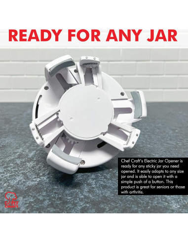 Abrebotellas Eléctrico Chef Craft Automático 0.64kg