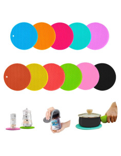 11 Almohadillas Antideslizantes de Silicona Genérico para Abrir Frascos