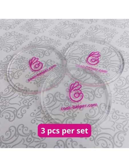 Alfombrilla Antideslizante Cook-Helper 3 Piezas 8 cm Alfombrilla Antideslizante Cook-Helper 3 Piezas 8 cm