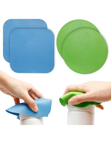 Paquete de 4 Abrebotellas de Goma Woerma Antideslizantes Paquete de 4 Abrebotellas de Goma Woerma Antideslizantes