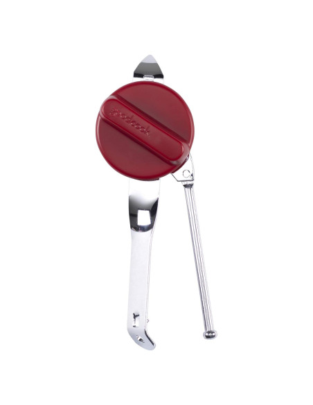 Abrelatas Manual Buen Cocinero 3 Vías Cromo Plata Abrelatas Manual Buen Cocinero 3 Vías Cromo Plata