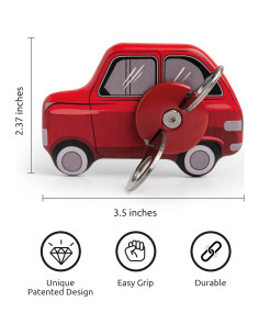 Abrelatas Manual OTOTO Puede Hacer - Diseño Divertido Rojo 2