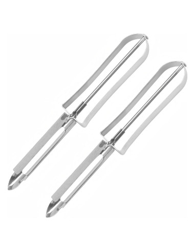 Pelador de Verduras DCCQ - Acero Inoxidable, Mango Ergonómico