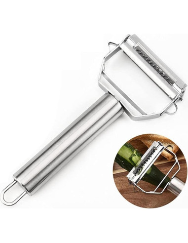 Pelador de Verduras Katenpid Acero Inoxidable 2 en 1 Juliana