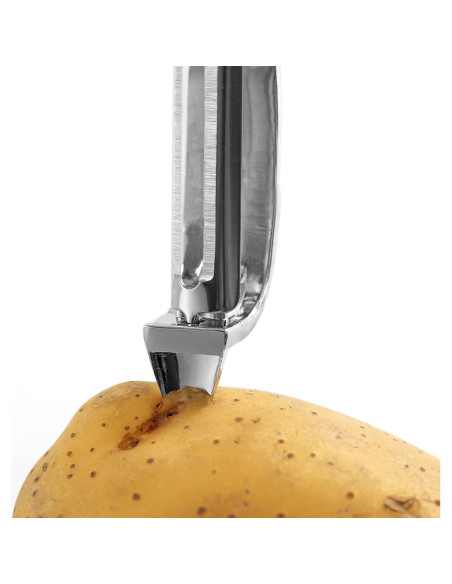 Juego de 2 peladores de verduras Honsen acero inoxidable Juego de 2 peladores de verduras Honsen acero inoxidable