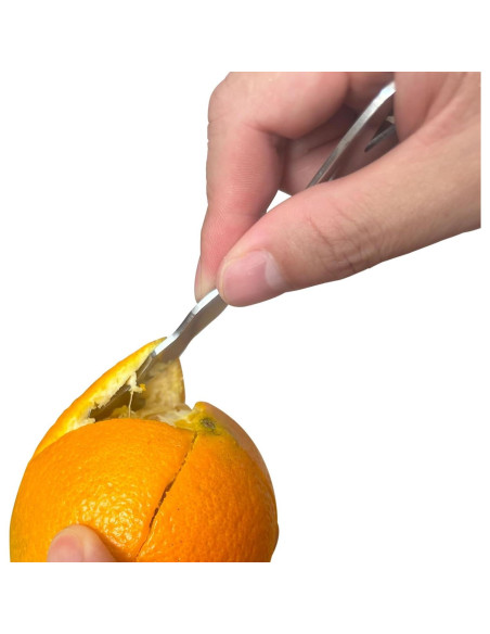 Set de 2 Cuchillos Peladores de Naranjas RCOAIMT - Acero Inoxidable Set de 2 Cuchillos Peladores de Naranjas RCOAIMT - Acero Inoxidable