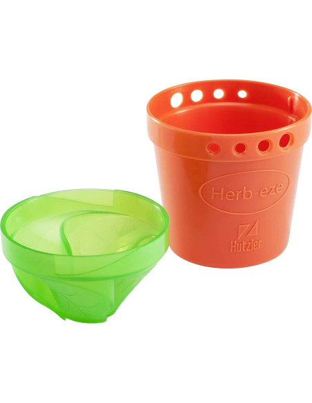 Contenedor de Almacenamiento y Deshojador Hutzler Herb-Eze 6.35 cm Contenedor de Almacenamiento y Deshojador Hutzler Herb-Eze 6.35 cm