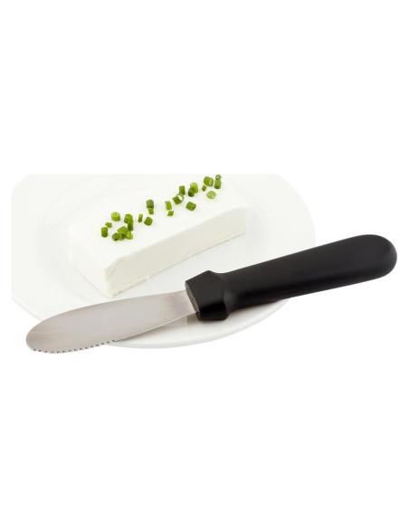 Espátula de Acero Inoxidable Restaurantware 22.2 cm - Mango Plástico Espátula de Acero Inoxidable Restaurantware 22.2 cm - Mango Plástico