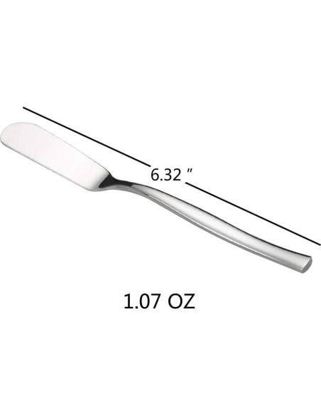 Juego de Cuchillos para Untar Mantequilla Idomy 6 Piezas 16 cm Juego de Cuchillos para Untar Mantequilla Idomy 6 Piezas 16 cm