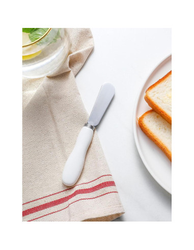 Cuchillo para Mantequilla AISBUGUR 13.2 cm Acero Inoxidable 4 Piezas