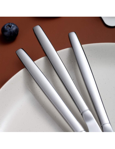 Juego de 6 cuchillos de cena Berglander de acero inoxidable