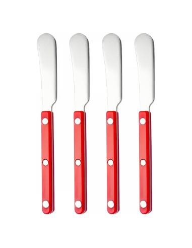 Juego de 4 cuchillos para mantequilla SIUTCO acero inoxidable 304