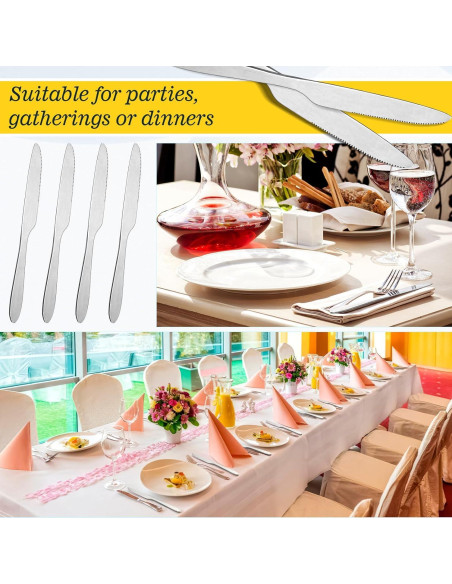 Set de 200 Cuchillos de Cena Nuenen 21.34 cm Acero Inoxidable Set de 200 Cuchillos de Cena Nuenen 21.34 cm Acero Inoxidable