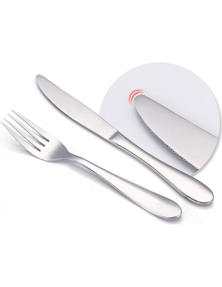 Juego de 4 Cuchillos para Niños VANRA Acero Inoxidable 17.3 cm Juego de 4 Cuchillos para Niños VANRA Acero Inoxidable 17.3 cm