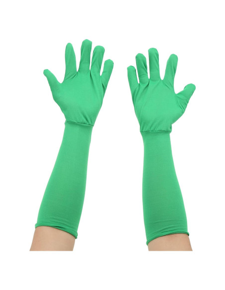 Guantes Verde Chromakey Luqeeg para Fotografía y Video Guantes Verde Chromakey Luqeeg para Fotografía y Video