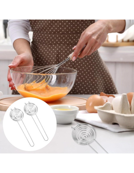 Separador de Huevos Dimeho Acero Inoxidable 2 Pcs 23 cm Separador de Huevos Dimeho Acero Inoxidable 2 Pcs 23 cm