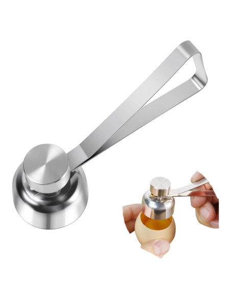 Abridor de Huevos Ajustable Wahijihe de Acero Inoxidable 304 Abridor de Huevos Ajustable Wahijihe de Acero Inoxidable 304