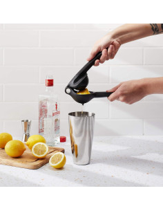 Exprimidor Manual de Cítricos Houdini - Acero Inoxidable Negro 2