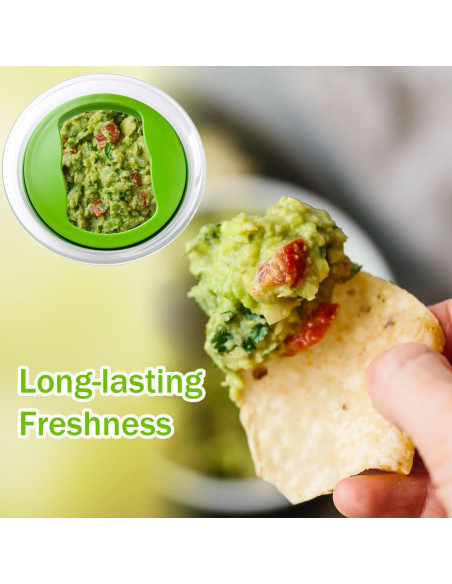 Contenedor de Guacamole 2 Piezas Kreapa con Tapa Hermética Contenedor de Guacamole 2 Piezas Kreapa con Tapa Hermética